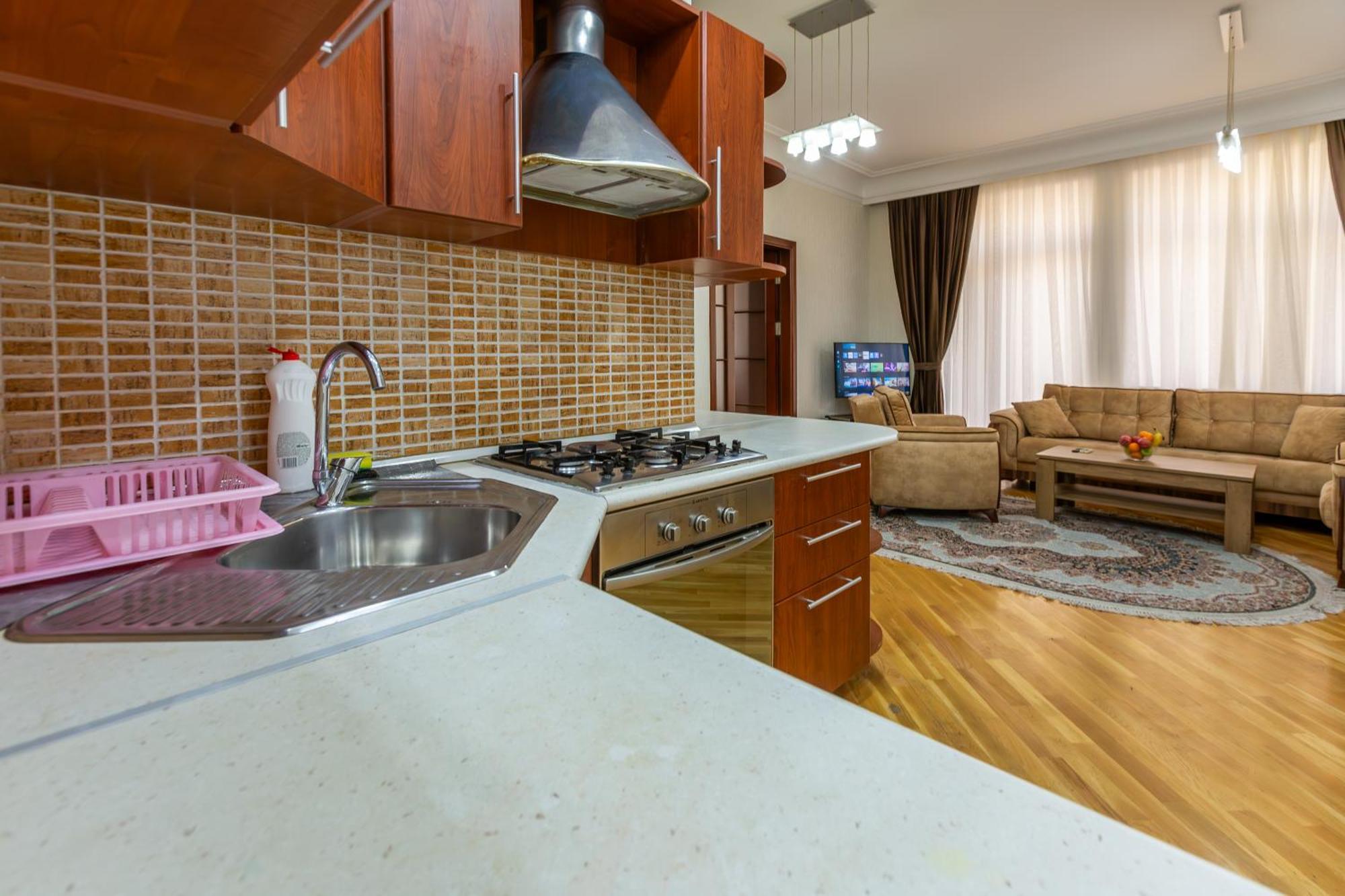 Sahil Luxury Apartment 巴库 外观 照片